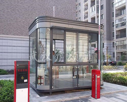 圓角鋼構崗亭